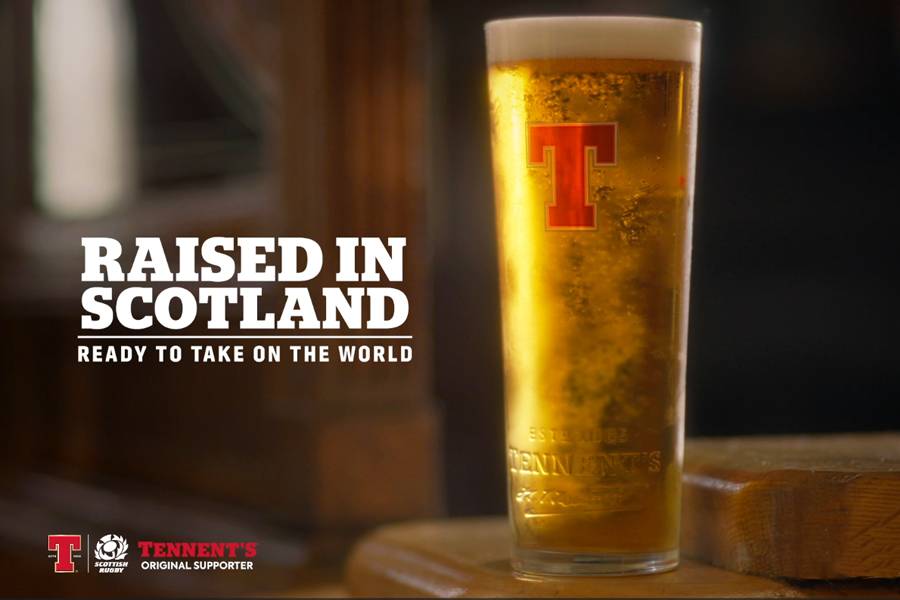 Tennent's supporta il team scozzese ai mondiali di rugby 2023