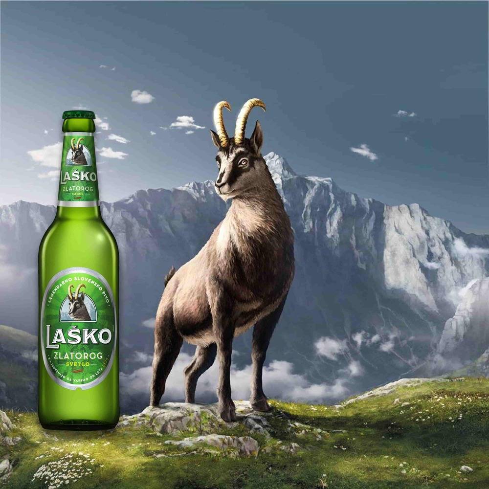 Birra Laško Zlatorog Svetlo